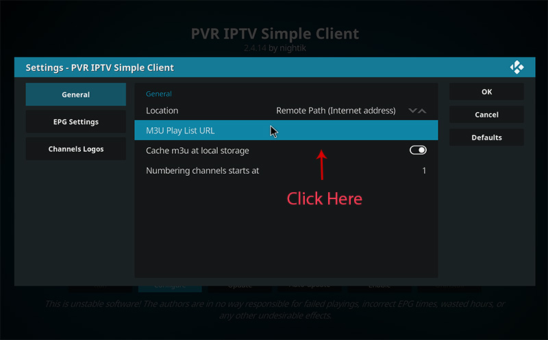 Guide IPTV pour Kodi