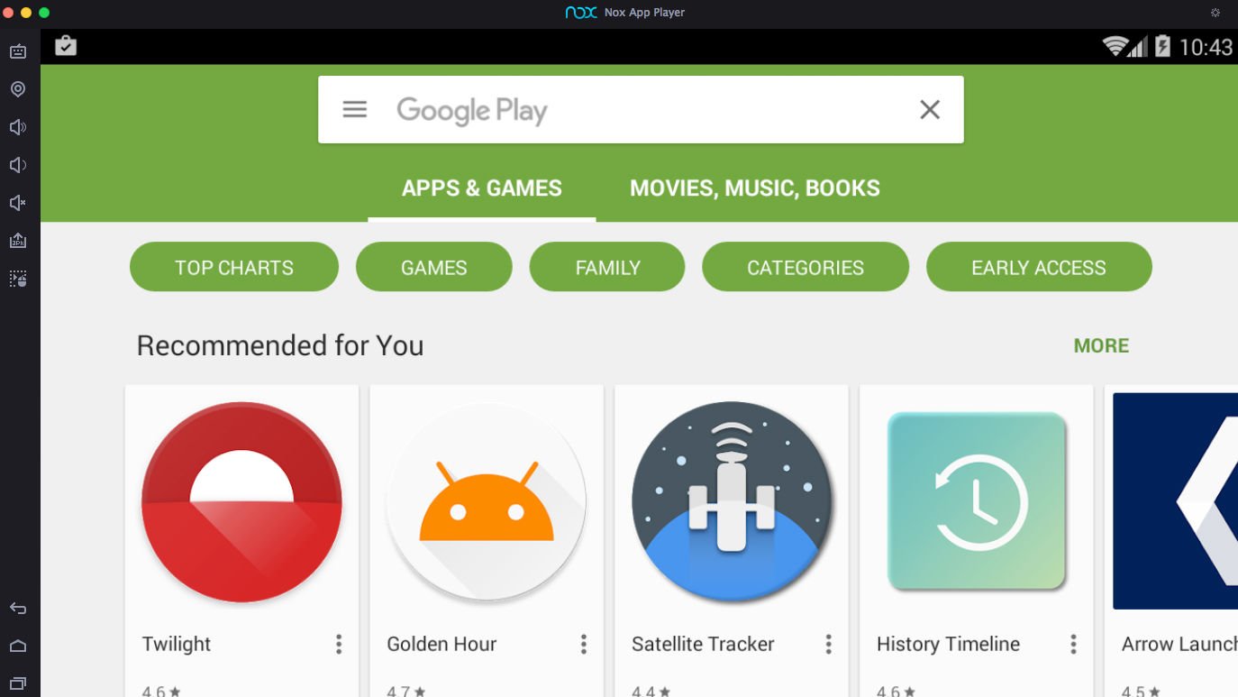 Comment exécuter des applications Android sur Mac: Play Store