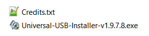 Fichiers d'installation USB universel de lecteur USB Android amorçable